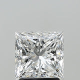 Sparkling princess cut diamond with brilliant facets, ideal for engagement rings and fine jewelry settings.
