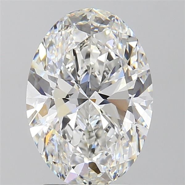 Oval 2.91ct F VVS2