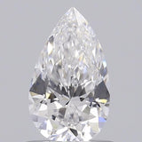 Pear 0.66ct D VS1
