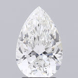 Pear 2.21ct F VVS2
