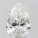 Pear 4.01ct F VVS2