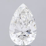 Pear 5.02ct F VVS2