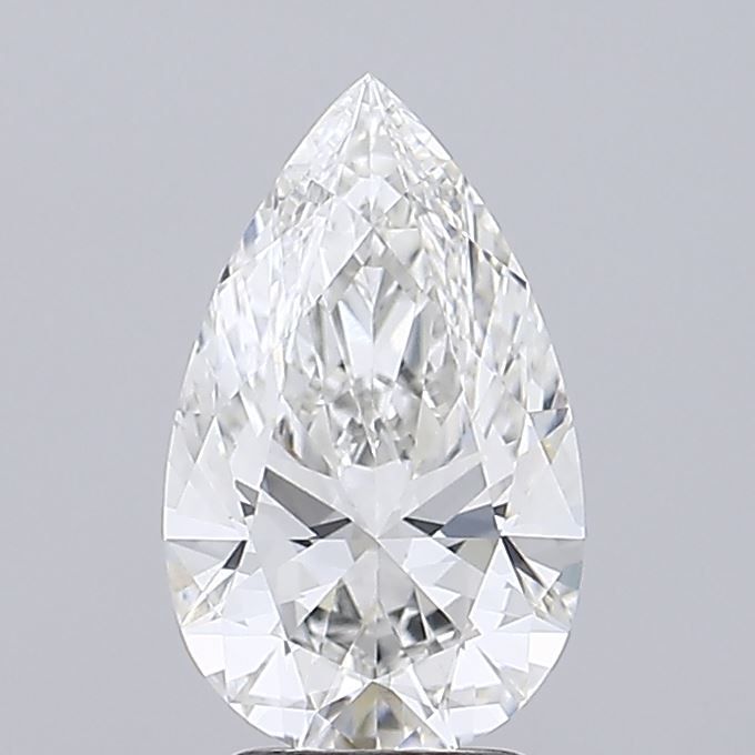 Pear 3.08ct F VVS2