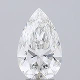 Pear 3.08ct F VVS2