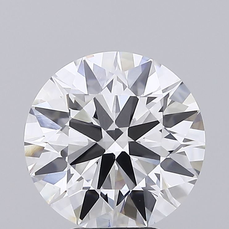 Brilliant cut diamond with starburst pattern, showcasing fire and sparkle for engagement rings