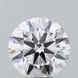 Brilliant cut diamond with starburst pattern, showcasing fire and sparkle for engagement rings