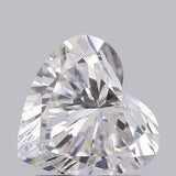 Heart 0.93ct D VVS2