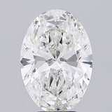 Oval 5.02ct F VS1