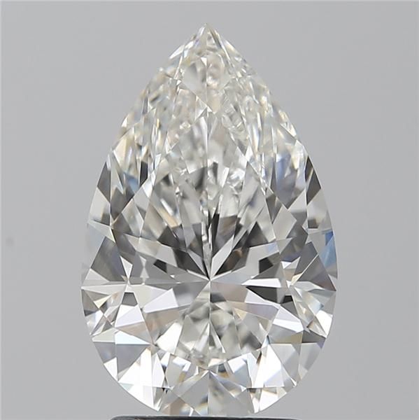 Pear 2.42ct F VVS2