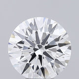 Brilliant cut diamond with exceptional sparkle and precision facets, ideal for engagement rings and fine jewelry.