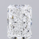 Radiant cut diamond with brilliant facets, ideal for engagement rings and fine jewelry settings
