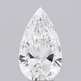 Pear 3.59ct F VVS2