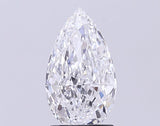 Pear 2.08ct D VS1