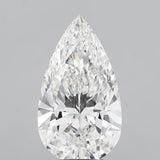Pear 5.01ct F VVS2