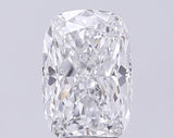 Radiant cut diamond with brilliant facets, showcasing clarity and sparkle for engagement rings or fine jewelry.