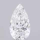 Pear 1.54ct D VVS2