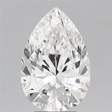 Pear 3.70ct E VVS2