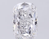 Radiant cut diamond with brilliant facets, showcasing clarity and sparkle for engagement rings or fine jewelry.