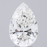 Pear 4.11ct F VVS2