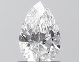 Pear 1.28ct D VVS2