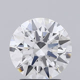 Round brilliant cut diamond with exceptional sparkle and fire, ideal for engagement rings and custom jewelry