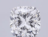 Brilliant cushion cut diamond with exceptional sparkle and clarity, ideal for engagement rings or custom jewelry.