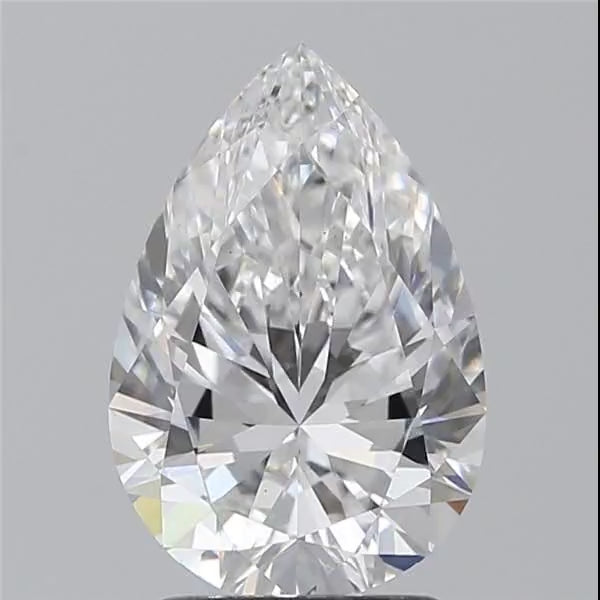 Pear 2.10ct D VS1