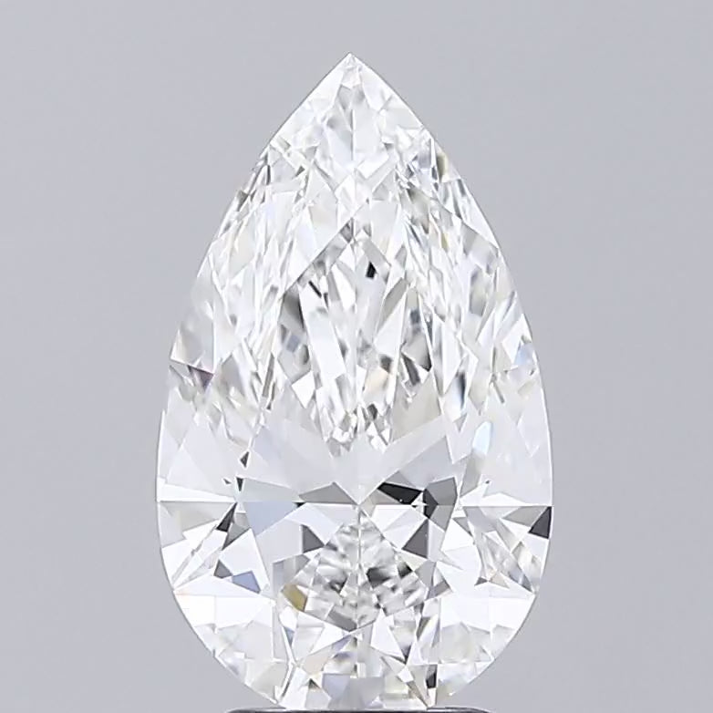 Pear 3.70ct E VS1