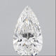 Pear 5.01ct F VVS2
