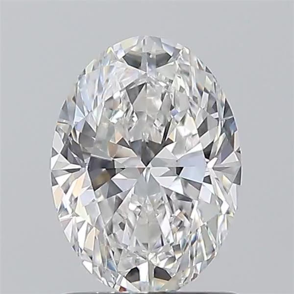 Oval 1.01ct D VS2