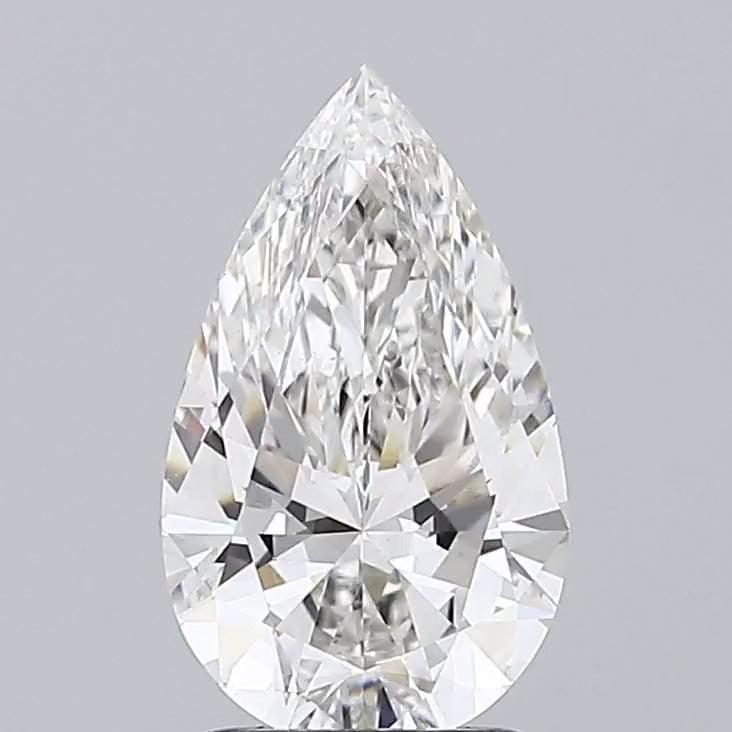 Pear 2.09ct G VS1