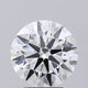 Round 2.87ct E VVS2
