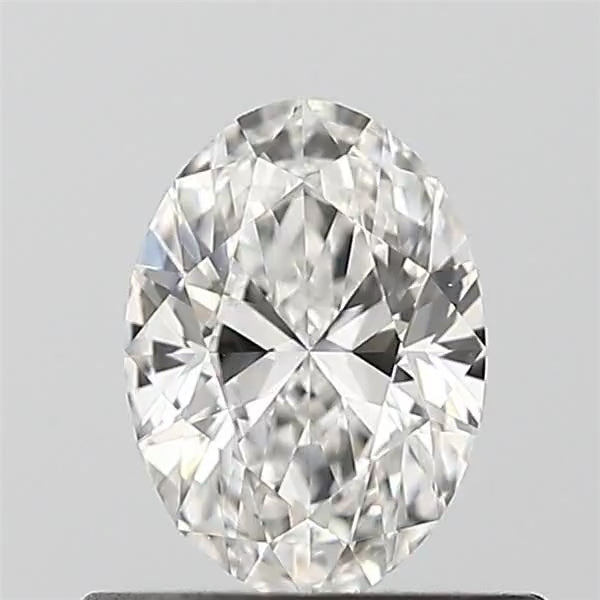 Oval 0.50ct F IF
