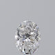 Oval 0.70ct D IF