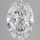 Oval 4.50ct D VS2