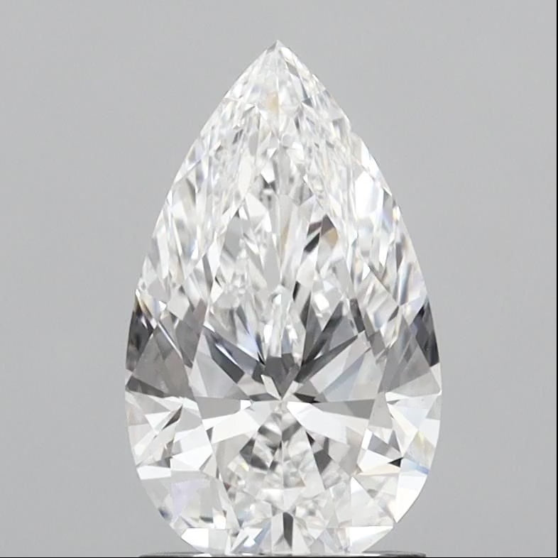 Pear 1.72ct D VVS2