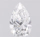 Pear 1.06ct D VVS2