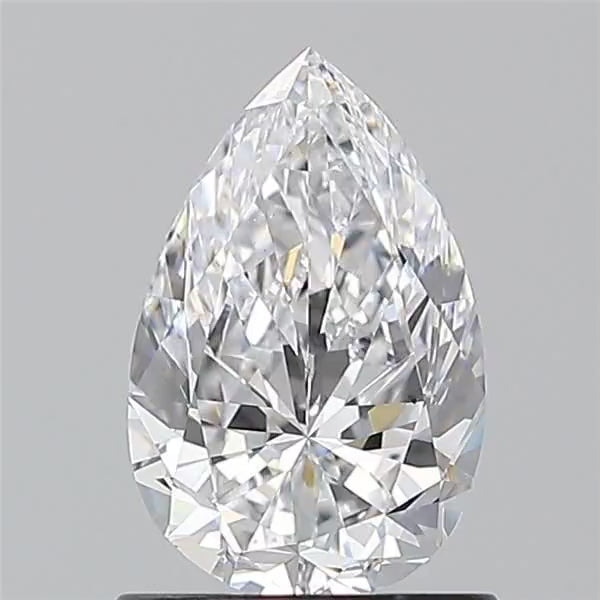 Pear 1.00ct D VS2