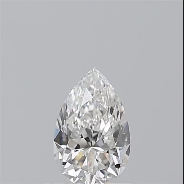 Pear 0.70ct E VVS2