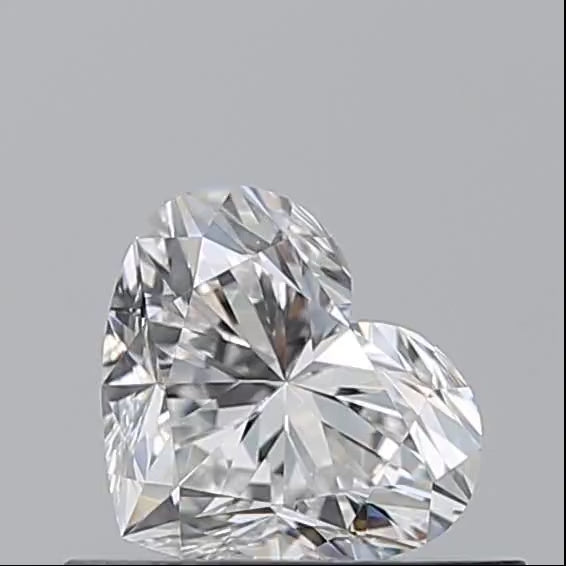 Heart 0.50ct F VVS1