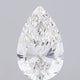 Pear 4.05ct F VVS2