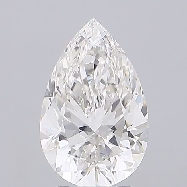 Pear 2.91ct G VVS2