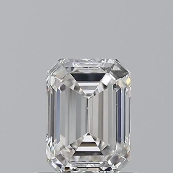 Emerald 0.90ct F VS1