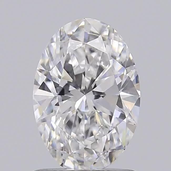 Oval 0.95ct D VVS2
