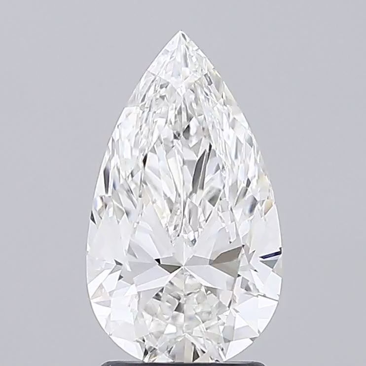 Pear 2.45ct F VVS2