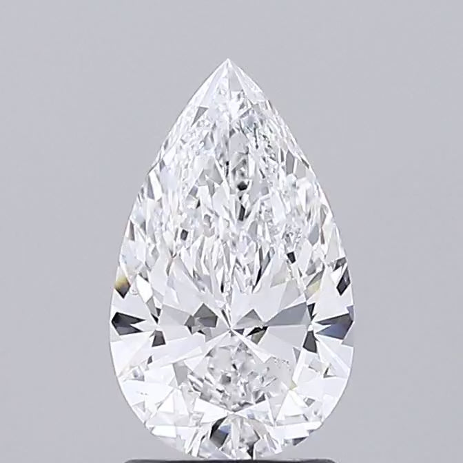 Pear 1.58ct D VS1