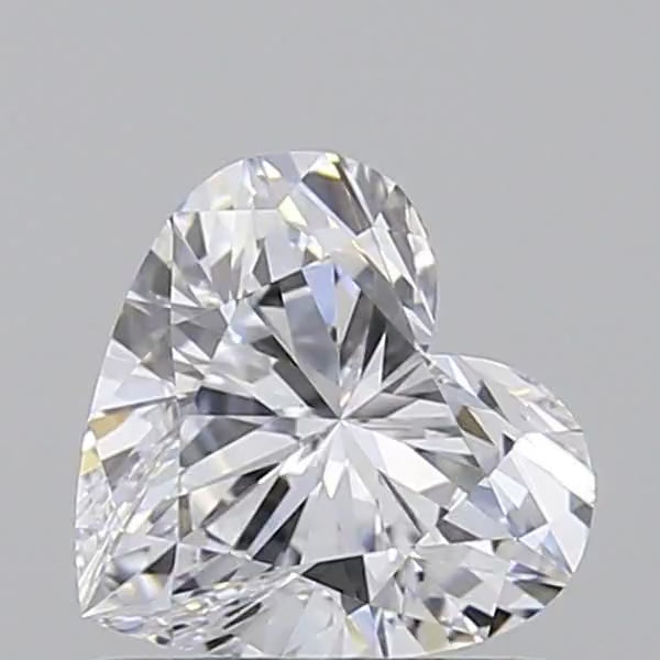 Heart 0.73ct D IF