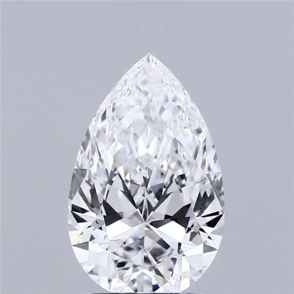 Pear 1.68ct D VVS2