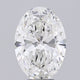 Oval 5.02ct F VS1