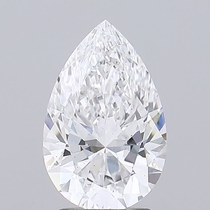 Pear 2.08ct D VS2
